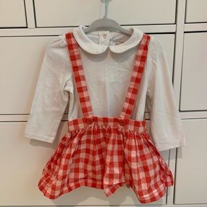 Cat & jack skirt and shirt